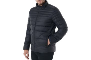 Image of Oakley Down Bomber Jacket - Mens, Blackout, Medium, 412541-02E-M