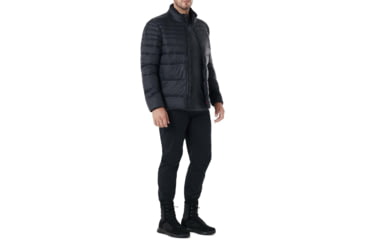 Image of Oakley Down Bomber Jacket - Mens, Blackout, Medium, 412541-02E-M