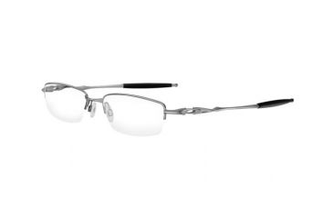 Image of Oakley Drill Bit 0pt5 53mm Gunmetal Men's Rx Eyeglasses OX3143-0353
