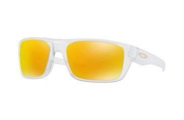 Image of Oakley DROP POINT OO9367 Progressive Prescription Sunglasses OO9367-936705-60 - Lens Diameter 60 mm, Frame Color Matte Clear