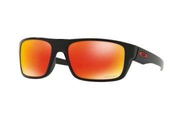 Image of Oakley DROP POINT OO9367 Progressive Prescription Sunglasses OO9367-936716-60 - Lens Diameter 60 mm, Frame Color Polished Black