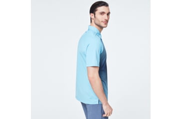 Image of Oakley Dynamic Polo - Mens, Aviator Blue, Extra Large, FOA400125-6VB-XL