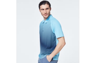 Image of Oakley Dynamic Polo - Mens, Aviator Blue, Extra Large, FOA400125-6VB-XL