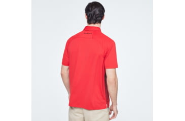 Image of Oakley Dynamic Polo - Mens, High Risk Red, Extra Large, FOA400125-43A-XL