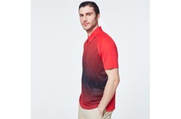 Image of Oakley Dynamic Polo - Mens, High Risk Red, Extra Large, FOA400125-43A-XL