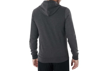 Image of Oakley Ellipse Full Zip Hoodie - Mens, Blackout Light Heather, 3XL, 461644-02F-XXXL