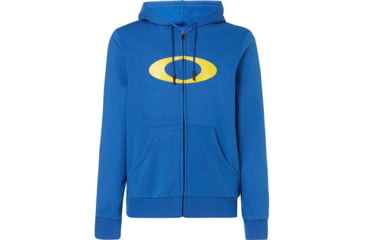 Image of Oakley Ellipse Full Zip Hoodie - Mens, Electric Shade, Small, 461644-66X-S