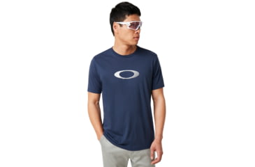 Image of Oakley Ellipse Golf Tee - Mens, Foggy Blue, Large, 457598-6FB-L