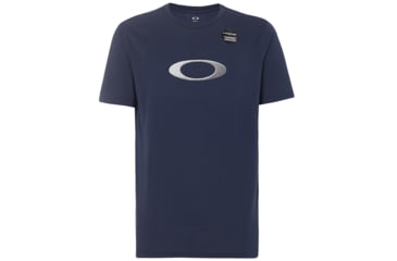 Image of Oakley Ellipse Golf Tee - Mens, Foggy Blue, Large, 457598-6FB-L