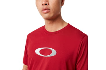 Image of Oakley Ellipse Golf Tee - Mens, Sundried Tomato, Extra Large, 457598-4ST-XL