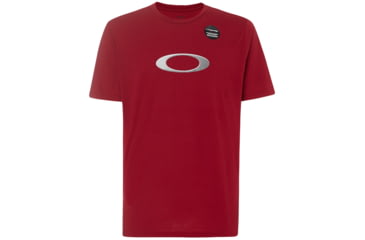 Image of Oakley Ellipse Golf Tee - Mens, Sundried Tomato, Extra Large, 457598-4ST-XL