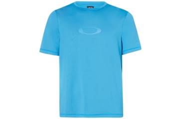 Image of Oakley Ellipse Logo Rashguard - Mens, Hawaiian Blue, 3XL, 457602-6HB-XXXL