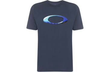 Image of Oakley Ellipse Shadow Tee - Mens, Foggy Blue, Small, 457928-6FB-S