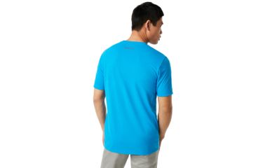 Image of Oakley Ellipse Usa Short Sleeve - Mens, Hawaiian Blue, Extra Small, 457355-6HB-XS