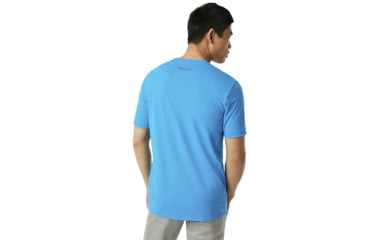 Image of Oakley Ellipse Usa Short Sleeve - Mens, Hawaiian Blue, XL, 457355-6HB-XL