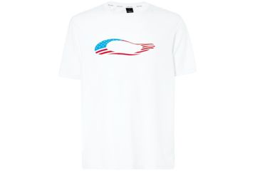 Image of Oakley Ellipse Usa Ss - Mens, White, Small, 457355-100-S
