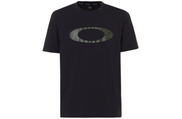Image of Oakley Ellpise Line Camo Short Sleeve - Mens, Blackout, Large, 457359-02E-L