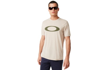 Image of Oakley Ellpise Line Camo Short Sleeve - Mens, Oxford Tan, Large, 457359-88L-L