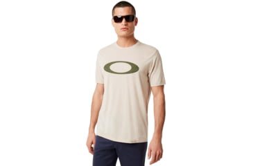 Image of Oakley Ellpise Line Camo Short Sleeve - Mens, Oxford Tan, Medium, 457359-88L-M