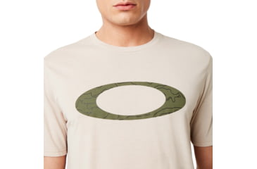 Image of Oakley Ellpise Line Camo Short Sleeve - Mens, Oxford Tan, Medium, 457359-88L-M