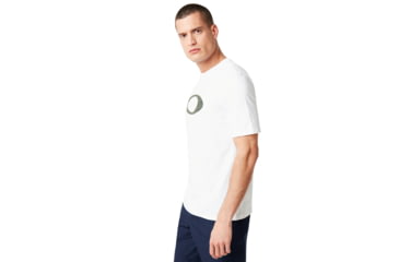 Image of Oakley Ellpise Line Camo Short Sleeve - Mens, White, Extra Large, 457359-100-XL