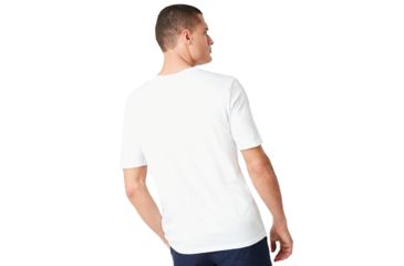 Image of Oakley Ellpise Line Camo Short Sleeve Tee - Mens, White, Extra Small, 457359-100-XS