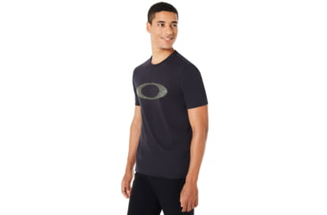Image of Oakley Ellpise Line Camo Ss - Mens, Blackout, Small, 457359-02E-S