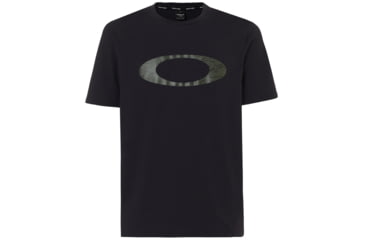 Image of Oakley Ellpise Line Camo Ss - Mens, Blackout, Small, 457359-02E-S