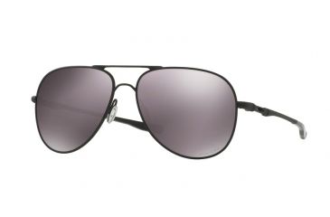 Image of Oakley ELMONT M &amp; L OO4119 Sunglasses 411905-60 - Matte Black Frame, Prizm Daily Polarized Lenses