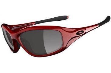 Image of Oakley Encounter Metallic Red Frame w/ Grey Lenses Sunglasses OO9091-04