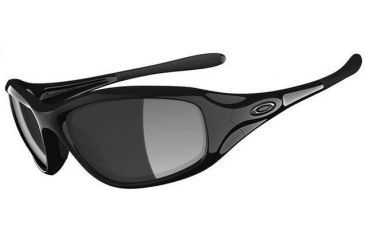 Image of Oakley Encounter Polished Black Frame w/ Black Iridium Lenses Sunglasses OO9091-01