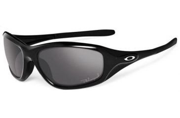 Image of Oakley Encounter Polished Black Frame w/ Black Iridium Polarized Lenses Sunglasses OO9091-05