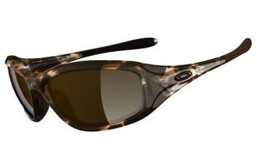 Image of Oakley Encounter Topaz Tortoise Frame w/ Dark Bronze Lenses Sunglasses OO9091-03