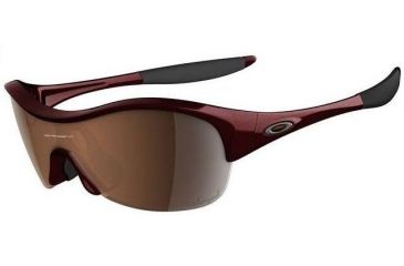 Image of Oakley Enduring Cndr Red Pace Frame w/ VR28 Black IridiumPolarized Lenses Sunglasses 09-804