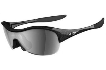 Image of Oakley Enduring Metallic Black Pace Frame w/ Black Iridium Lenses Sunglasses 09-801