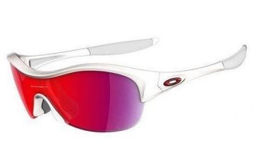Image of Oakley Enduring Pace Pearl Frame w/ +Red Iridium Polarized Lenses Sunglasses 24-109