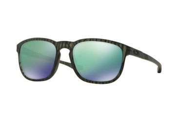 Image of Oakley ENDURO OO9223 Progressive Prescription Sunglasses OO9223-922328-55 - Lens Diameter 55 mm, Frame Color Matte Olive Ink Urban Jungle