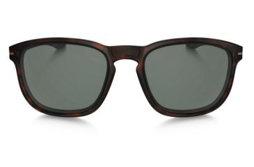Image of Oakley Enduro Sunglasses Matte Brown Tortoise Frame, Dark Grey Lens-OO9223-08