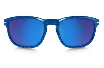 Image of Oakley Enduro Sunglasses Sky Blue Frame, Sapphire Iridium Lens-OO9223-23