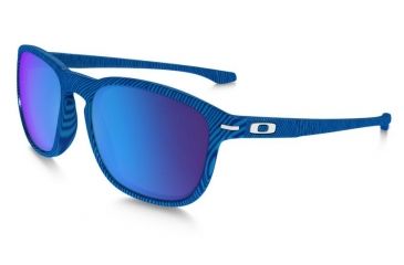 Image of Oakley Enduro Sunglasses Sky Blue Frame, Sapphire Iridium Lens-OO9223-23