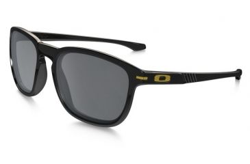 Image of Oakley Enduro Sunglasses SW Collection Polished Black Frame, Black Iridium Polarized Lens-OO9223-05