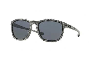 Image of Oakley ENDURO OO9223 Progressive Prescription Sunglasses OO9223-922321-55 - Lens Diameter 55 mm, Frame Color Fingerprint White