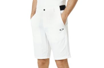 Image of Oakley Engineered Chino Golf Short - Mens, White, 32 442514-100-32