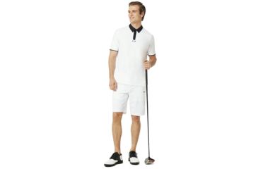 Image of Oakley Engineered Chino Golf Short - Mens, White, 32 442514-100-32