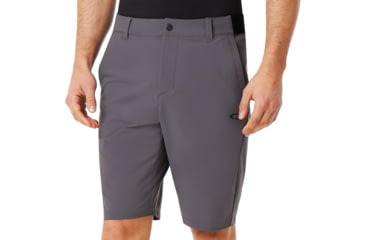Image of Oakley Engineered Chino Golf Short - Mens, Forged Iron, 28, 442514-24J-28