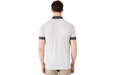 Image of Oakley Engineered Polo Bubba - Mens, Light Grey, Large, 434285-202-L