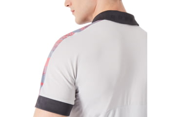 Image of Oakley Engineered Polo Bubba - Mens, Light Grey, Large, 434285-202-L