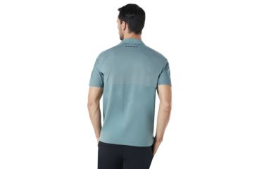 Image of Oakley Engineered Short Sleeve Polo Bomber Collar - Mens, Ore, Large, 434221-6BQ-L