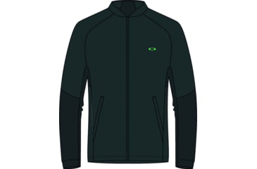 Image of Oakley Engineered Softshell Jacket - Mens, Dull Onyx, Extra Large, 412771-27C-XL