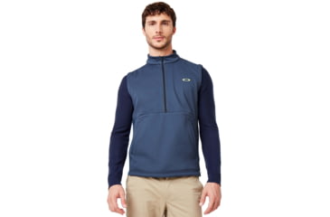 Image of Oakley Engineered Softshell Vest - Mens, Foggy Blue, Extra Large, 412772-6FB-XL